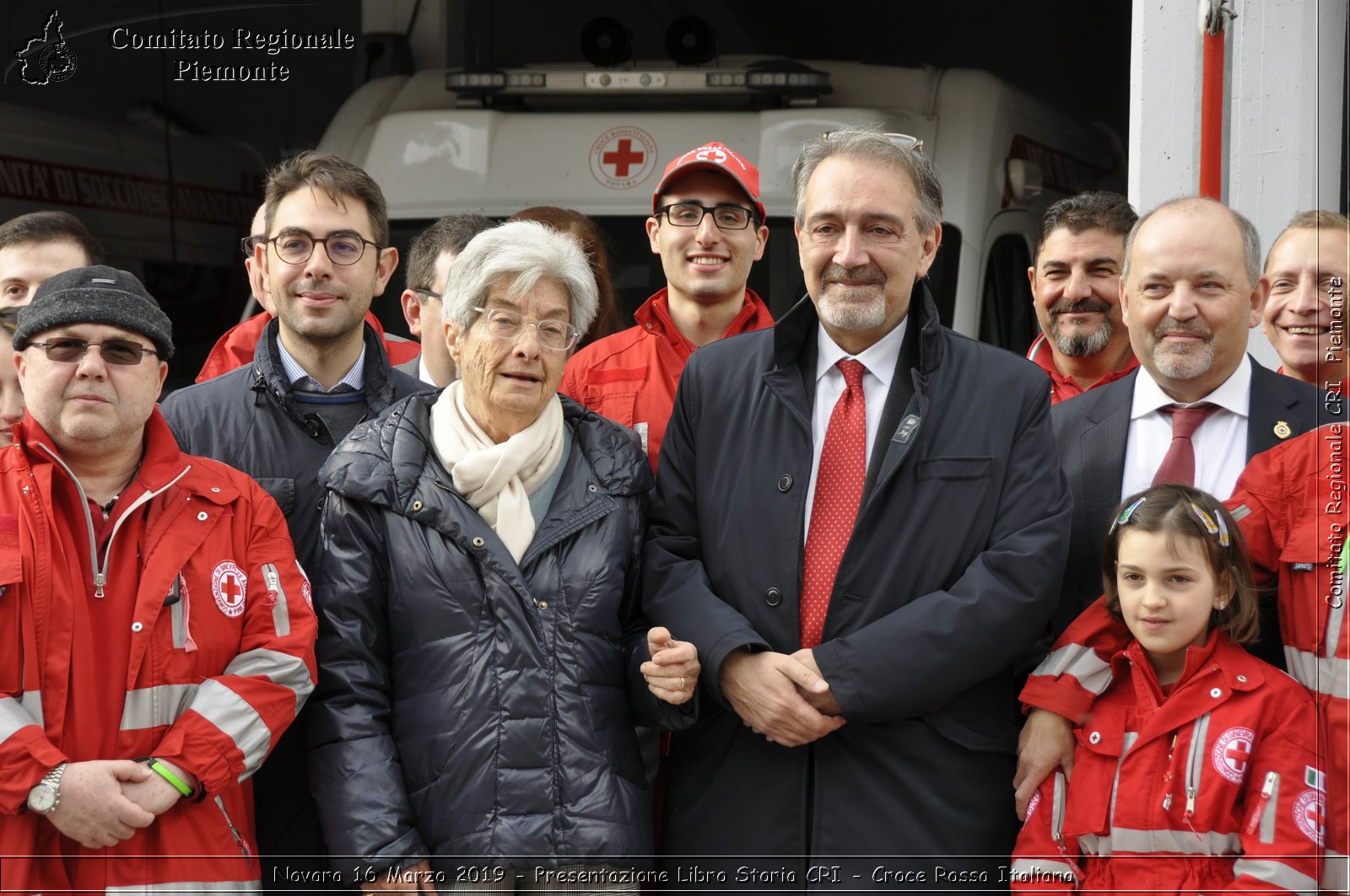 Novara 16 Marzo 2019 - Presentazione Libro Storia CRI - Croce Rossa Italiana - Comitato Regionale del Piemonte