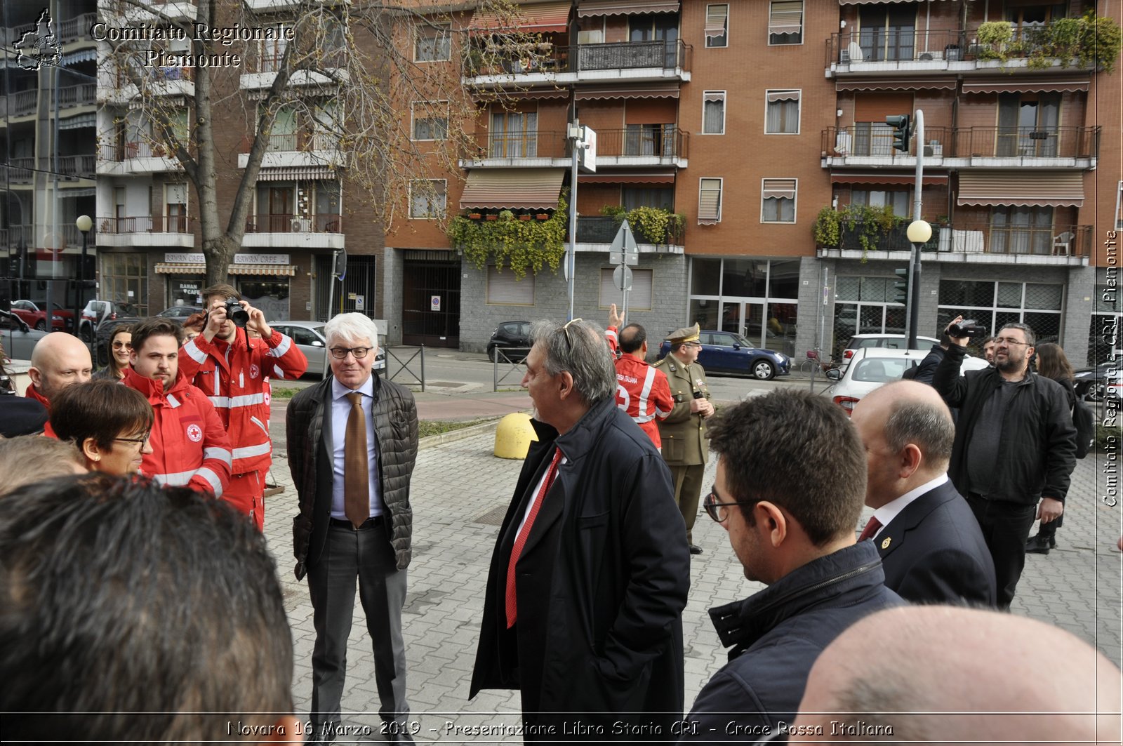 Novara 16 Marzo 2019 - Presentazione Libro Storia CRI - Croce Rossa Italiana - Comitato Regionale del Piemonte