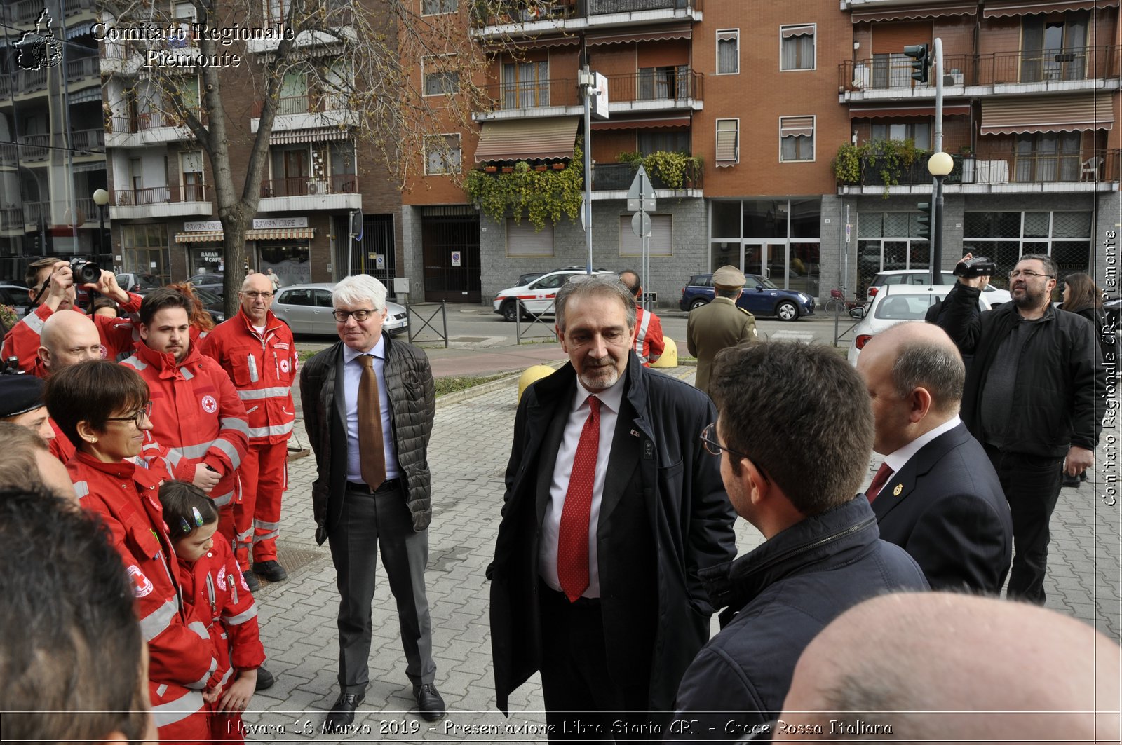 Novara 16 Marzo 2019 - Presentazione Libro Storia CRI - Croce Rossa Italiana - Comitato Regionale del Piemonte