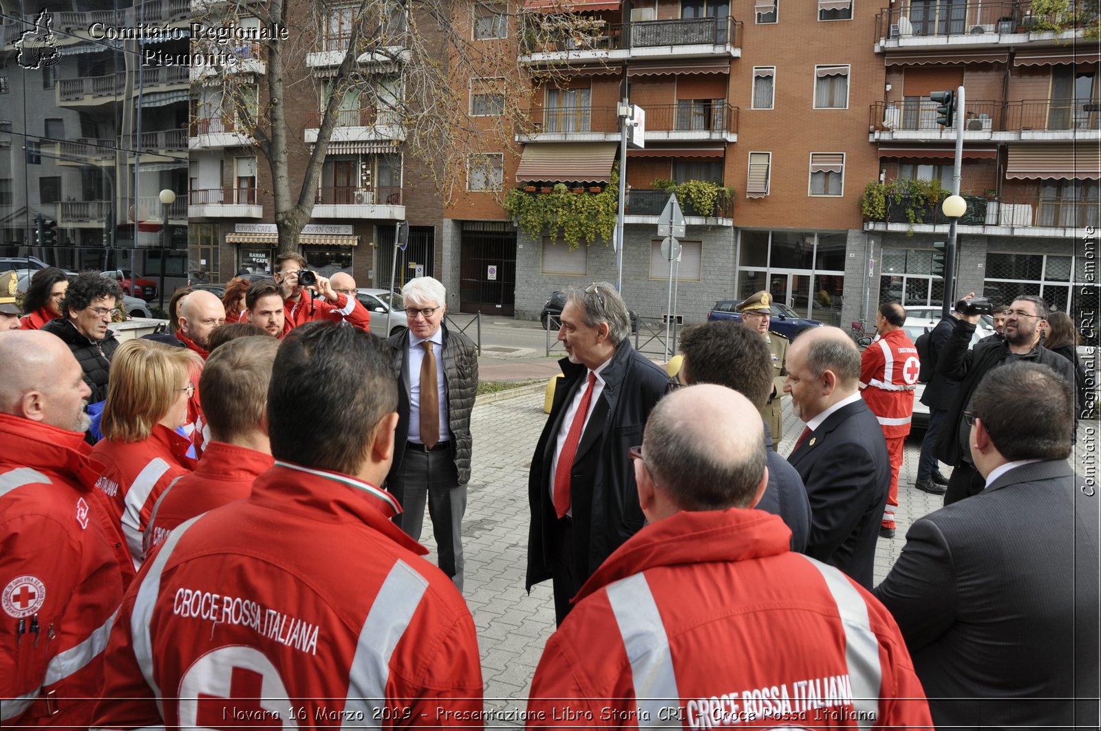 Novara 16 Marzo 2019 - Presentazione Libro Storia CRI - Croce Rossa Italiana - Comitato Regionale del Piemonte