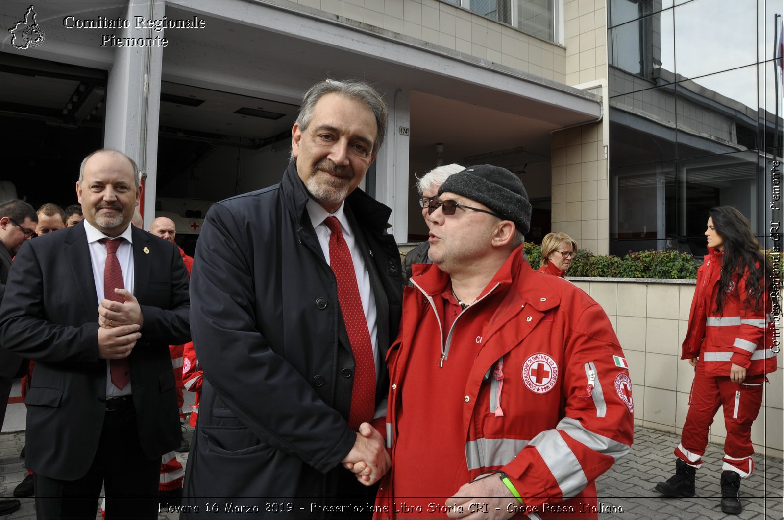 Novara 16 Marzo 2019 - Presentazione Libro Storia CRI - Croce Rossa Italiana - Comitato Regionale del Piemonte