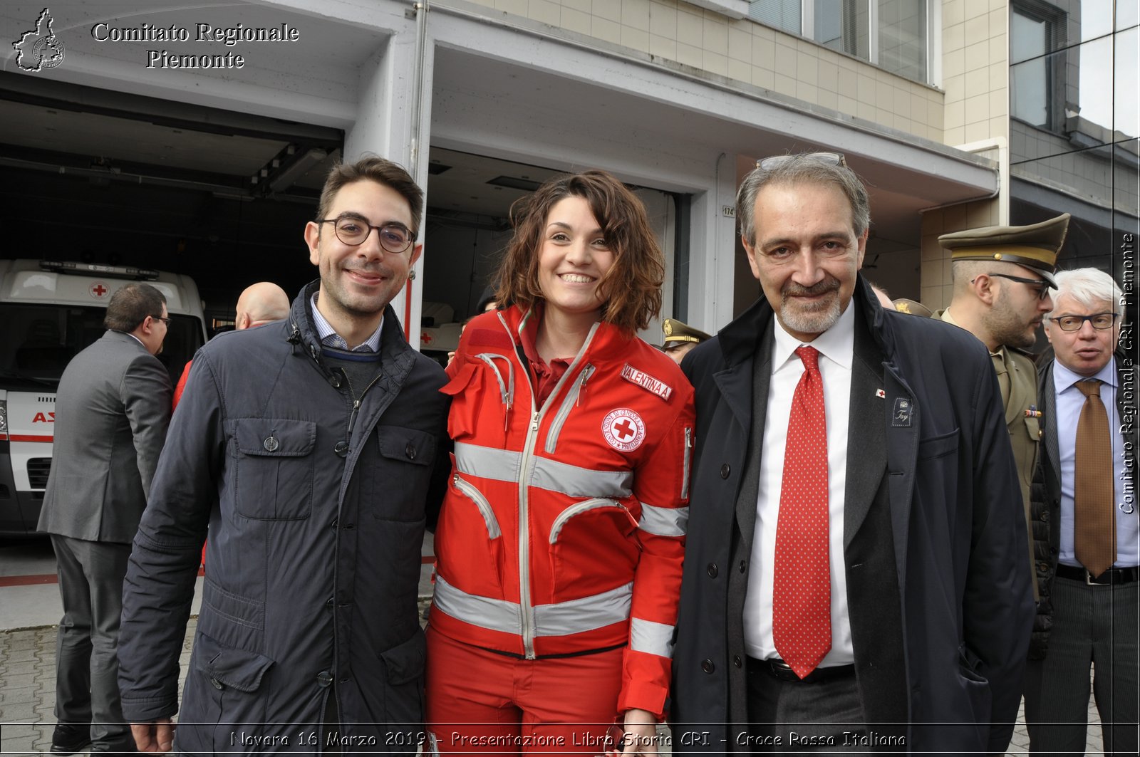 Novara 16 Marzo 2019 - Presentazione Libro Storia CRI - Croce Rossa Italiana - Comitato Regionale del Piemonte