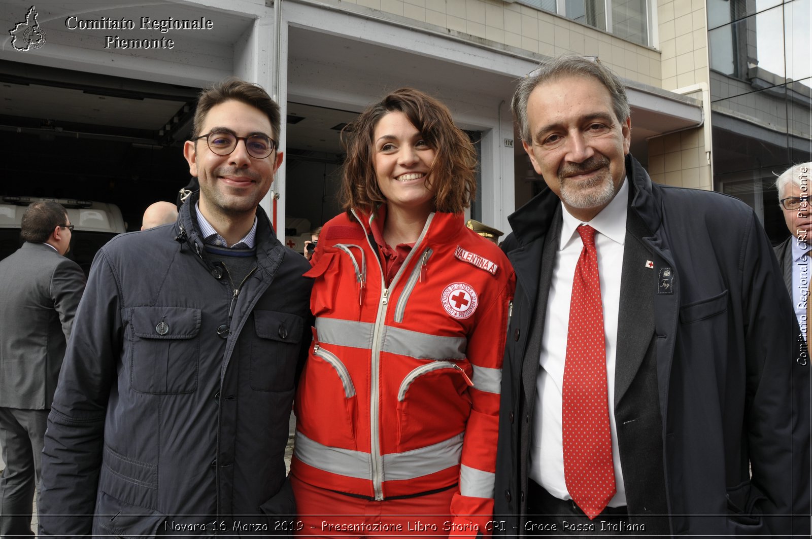 Novara 16 Marzo 2019 - Presentazione Libro Storia CRI - Croce Rossa Italiana - Comitato Regionale del Piemonte