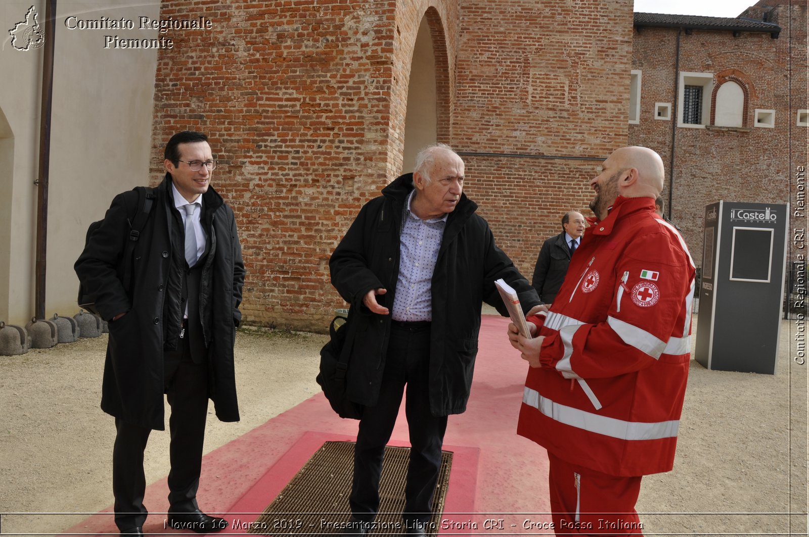 Novara 16 Marzo 2019 - Presentazione Libro Storia CRI - Croce Rossa Italiana - Comitato Regionale del Piemonte