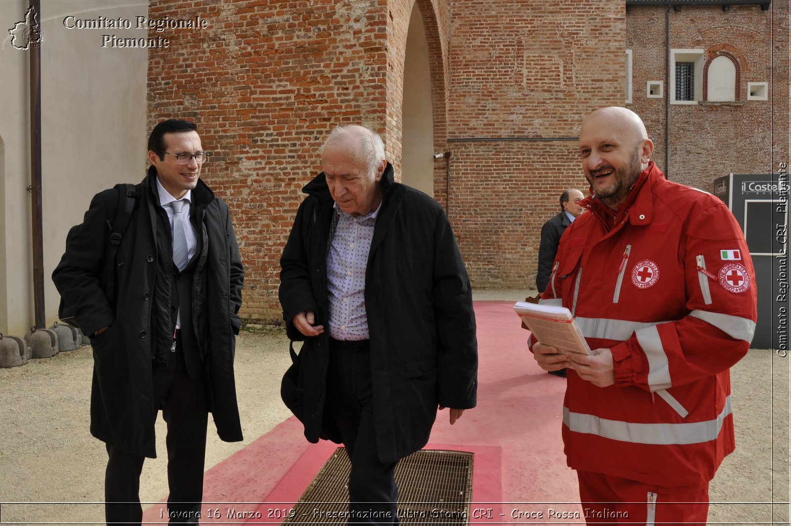 Novara 16 Marzo 2019 - Presentazione Libro Storia CRI - Croce Rossa Italiana - Comitato Regionale del Piemonte