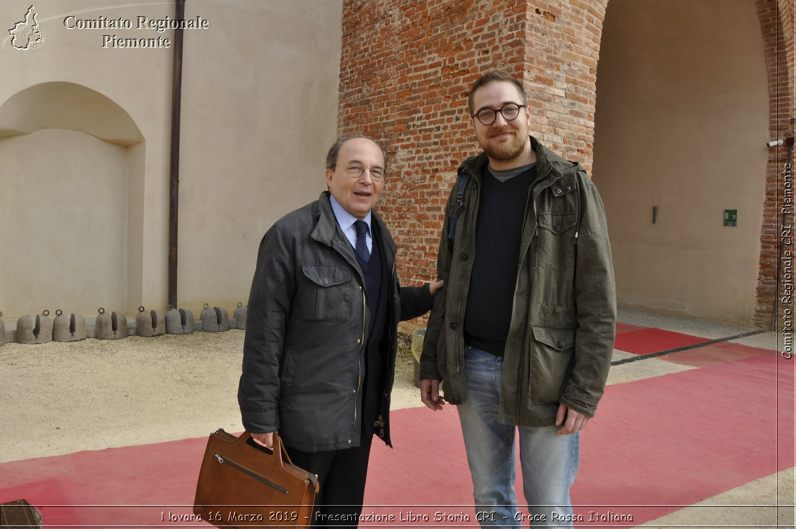 Novara 16 Marzo 2019 - Presentazione Libro Storia CRI - Croce Rossa Italiana - Comitato Regionale del Piemonte