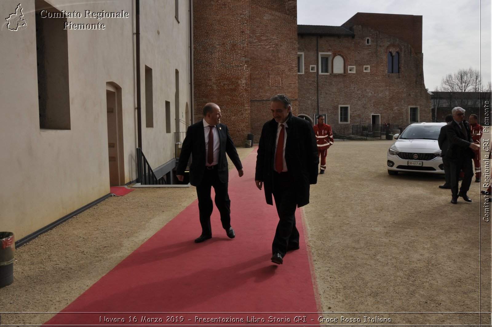 Novara 16 Marzo 2019 - Presentazione Libro Storia CRI - Croce Rossa Italiana - Comitato Regionale del Piemonte