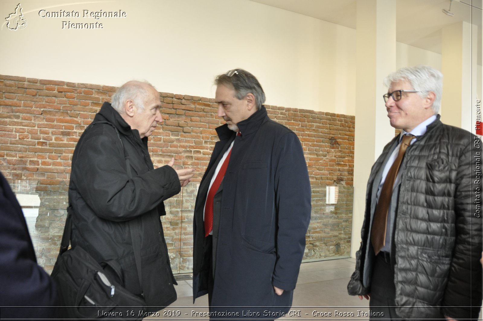 Novara 16 Marzo 2019 - Presentazione Libro Storia CRI - Croce Rossa Italiana - Comitato Regionale del Piemonte