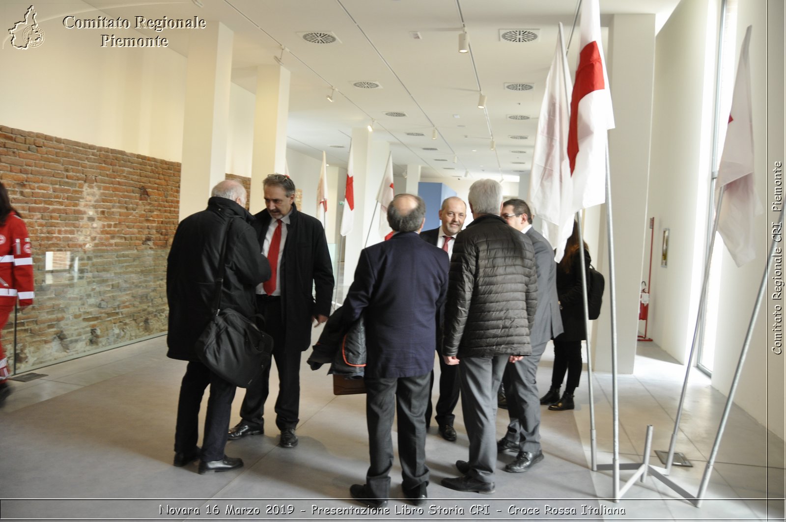 Novara 16 Marzo 2019 - Presentazione Libro Storia CRI - Croce Rossa Italiana - Comitato Regionale del Piemonte