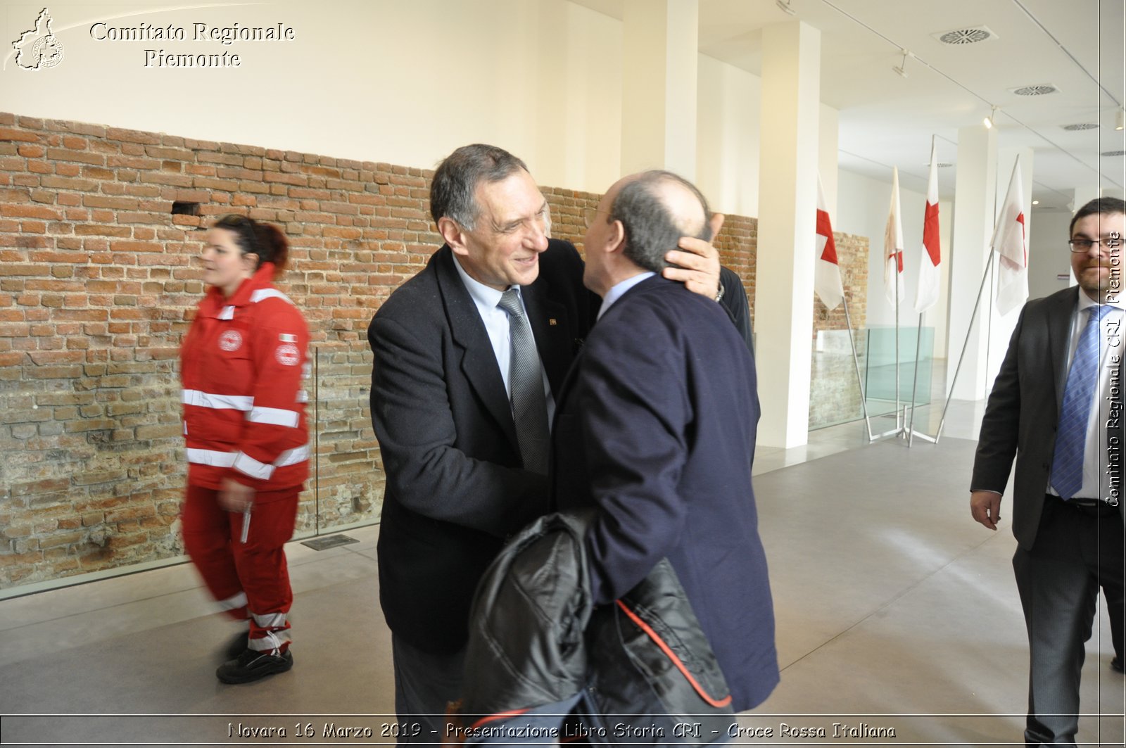 Novara 16 Marzo 2019 - Presentazione Libro Storia CRI - Croce Rossa Italiana - Comitato Regionale del Piemonte