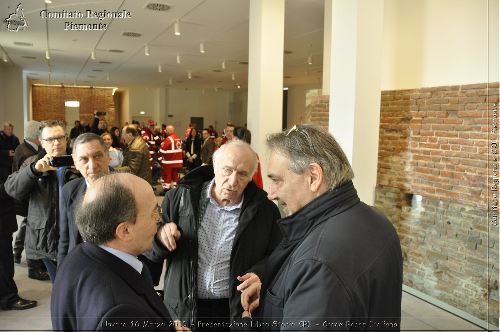 Novara 16 Marzo 2019 - Presentazione Libro Storia CRI - Croce Rossa Italiana - Comitato Regionale del Piemonte