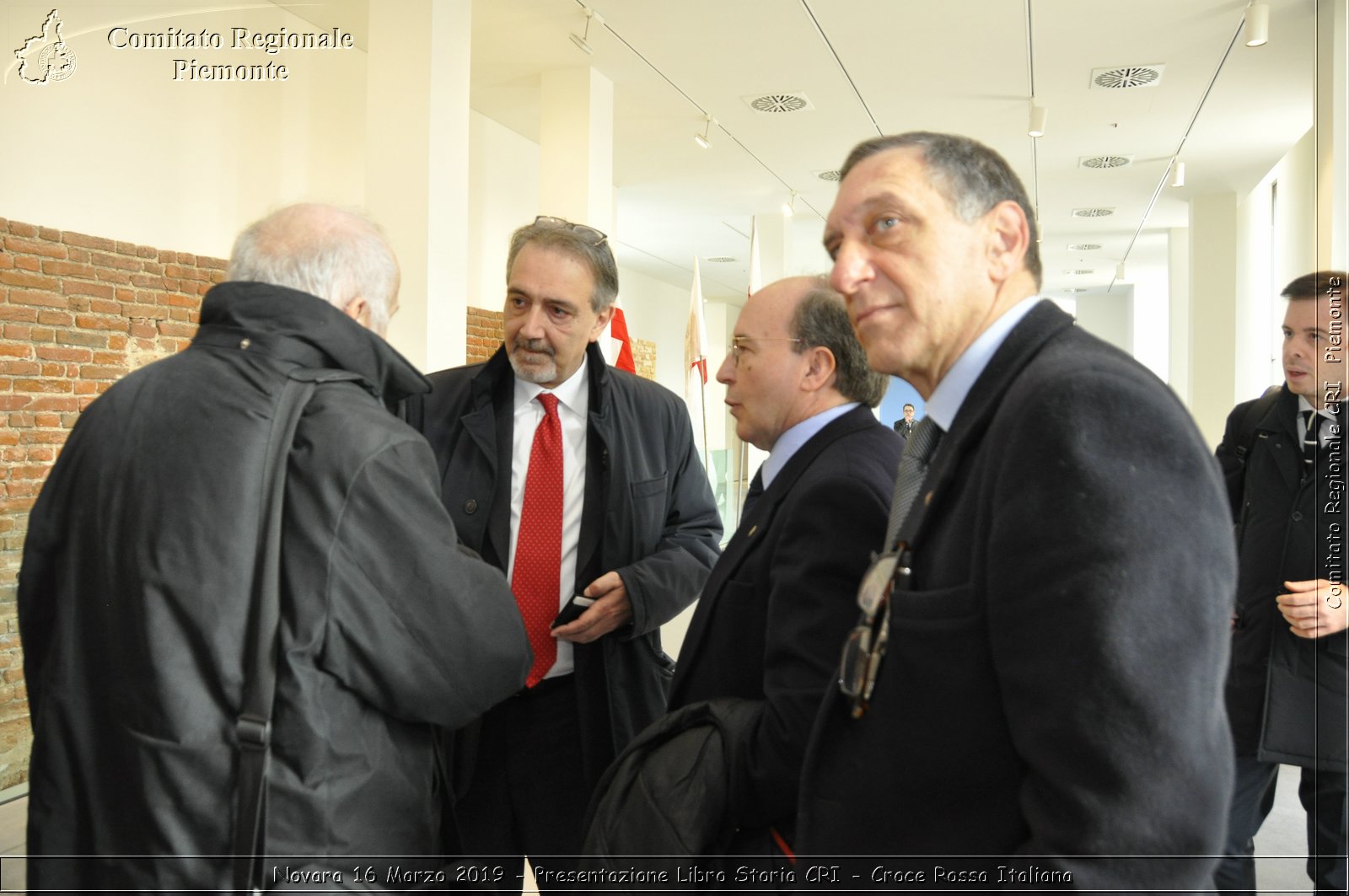 Novara 16 Marzo 2019 - Presentazione Libro Storia CRI - Croce Rossa Italiana - Comitato Regionale del Piemonte