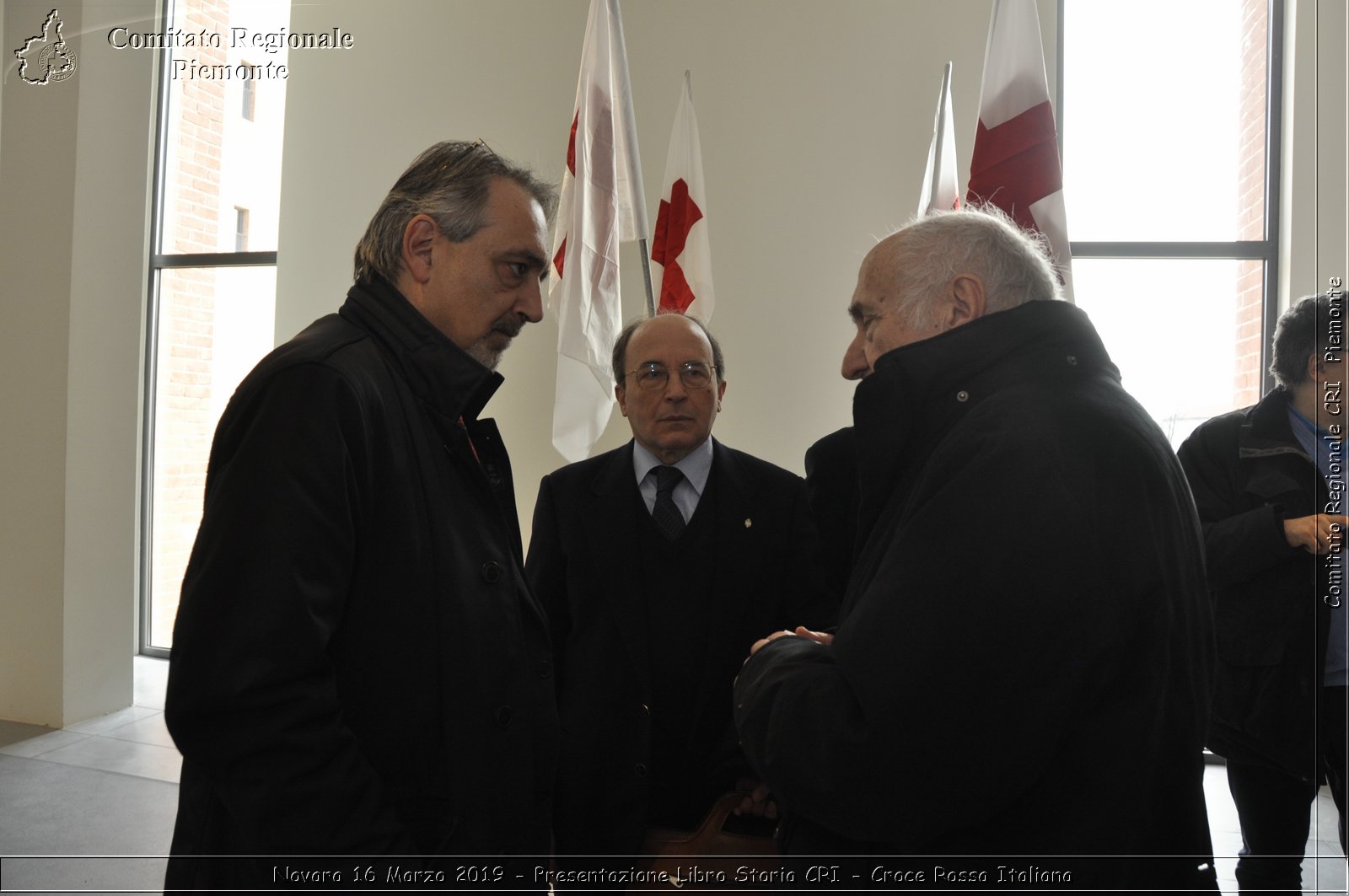 Novara 16 Marzo 2019 - Presentazione Libro Storia CRI - Croce Rossa Italiana - Comitato Regionale del Piemonte