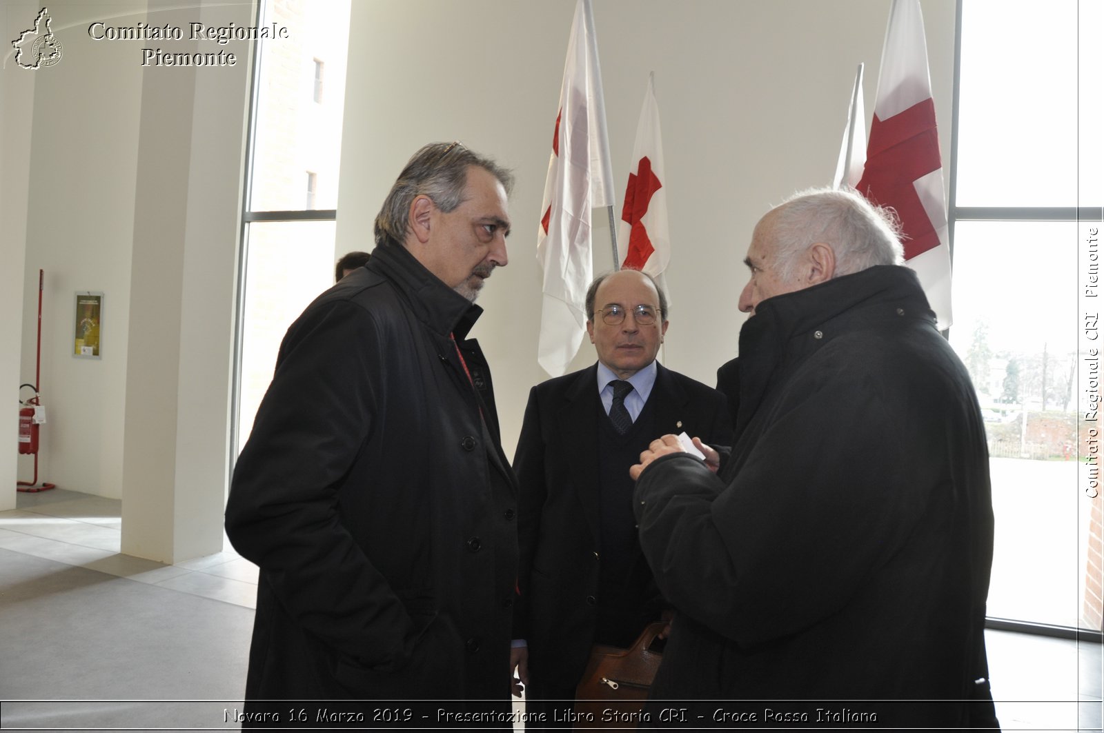 Novara 16 Marzo 2019 - Presentazione Libro Storia CRI - Croce Rossa Italiana - Comitato Regionale del Piemonte