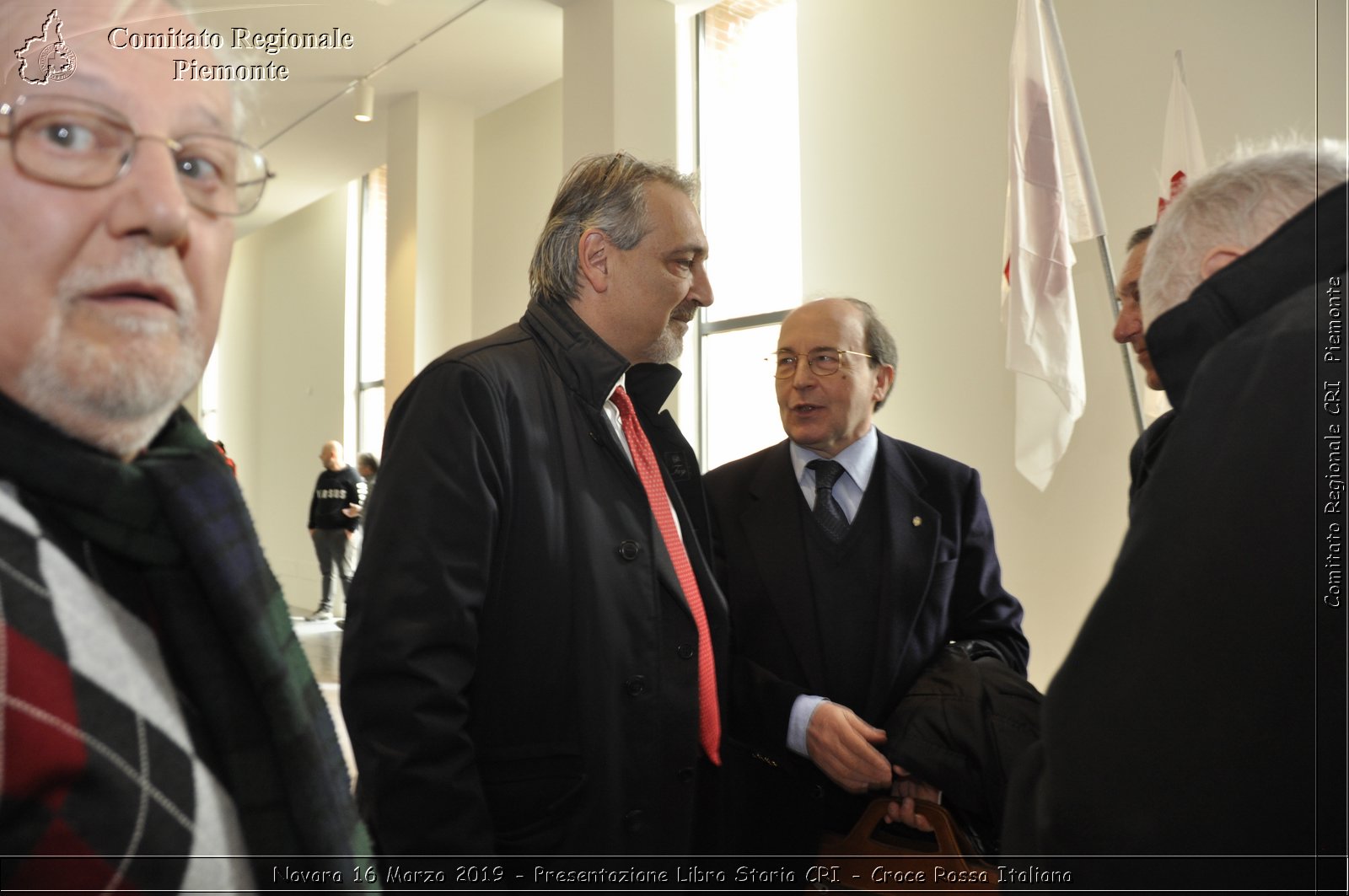 Novara 16 Marzo 2019 - Presentazione Libro Storia CRI - Croce Rossa Italiana - Comitato Regionale del Piemonte