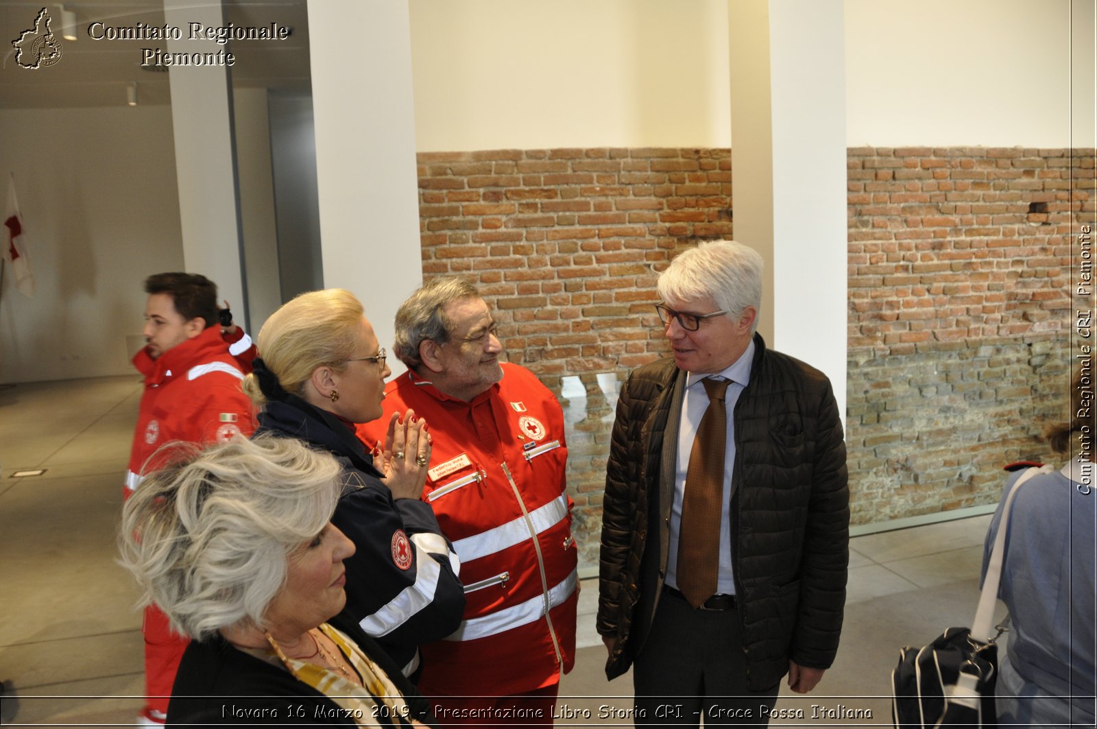 Novara 16 Marzo 2019 - Presentazione Libro Storia CRI - Croce Rossa Italiana - Comitato Regionale del Piemonte