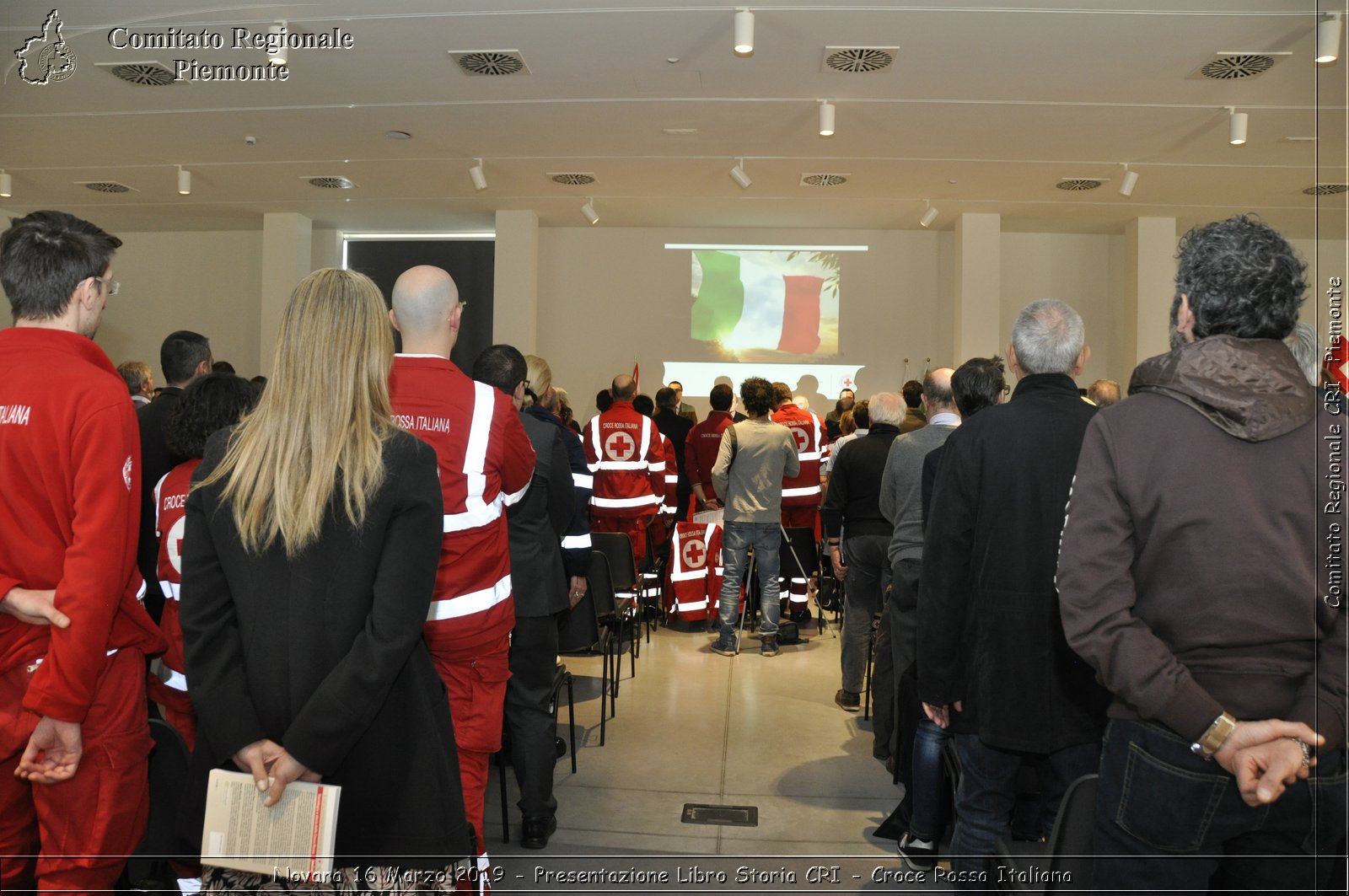 Novara 16 Marzo 2019 - Presentazione Libro Storia CRI - Croce Rossa Italiana - Comitato Regionale del Piemonte