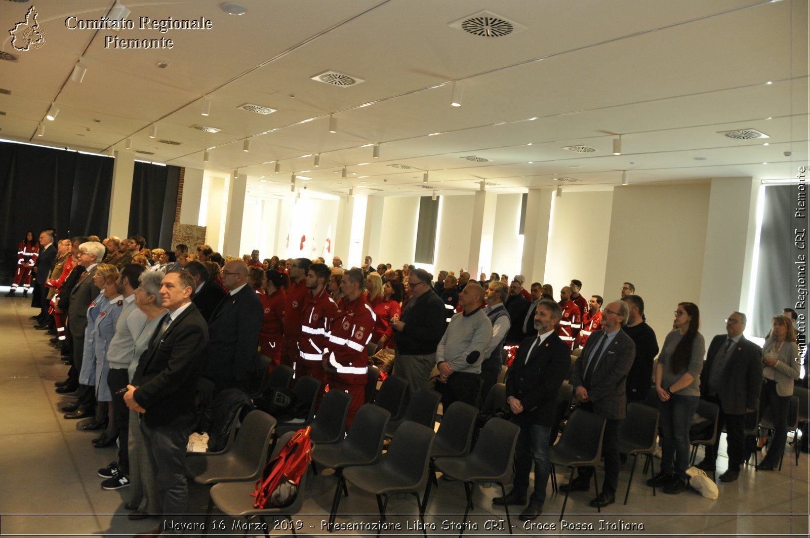 Novara 16 Marzo 2019 - Presentazione Libro Storia CRI - Croce Rossa Italiana - Comitato Regionale del Piemonte