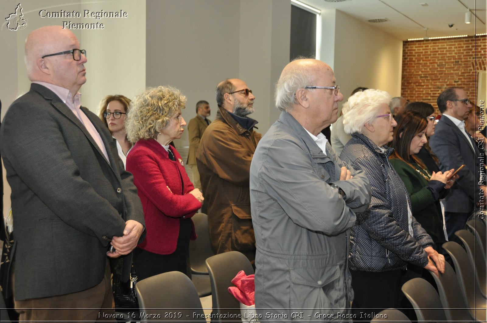 Novara 16 Marzo 2019 - Presentazione Libro Storia CRI - Croce Rossa Italiana - Comitato Regionale del Piemonte