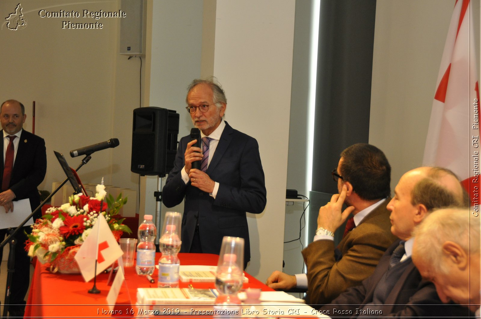 Novara 16 Marzo 2019 - Presentazione Libro Storia CRI - Croce Rossa Italiana - Comitato Regionale del Piemonte