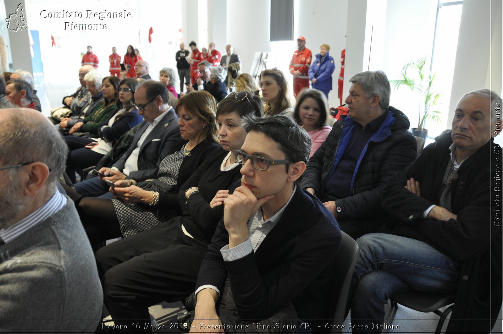 Novara 16 Marzo 2019 - Presentazione Libro Storia CRI - Croce Rossa Italiana - Comitato Regionale del Piemonte