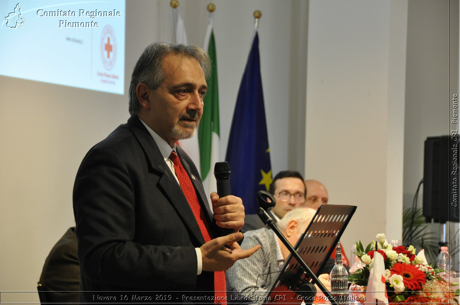 Novara 16 Marzo 2019 - Presentazione Libro Storia CRI - Croce Rossa Italiana - Comitato Regionale del Piemonte