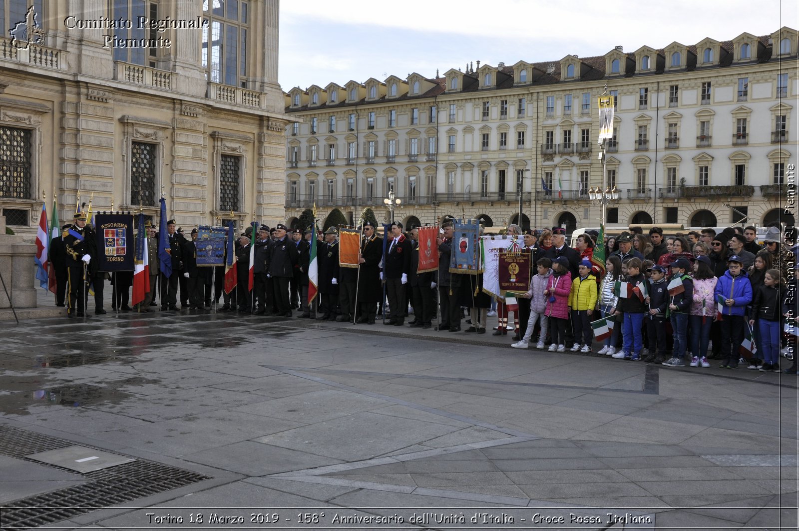 Torino 18 Marzo 2019 - 158 Anniversario dell'Unit d'Italia - Croce Rossa Italiana - Comitato Regionale del Piemonte