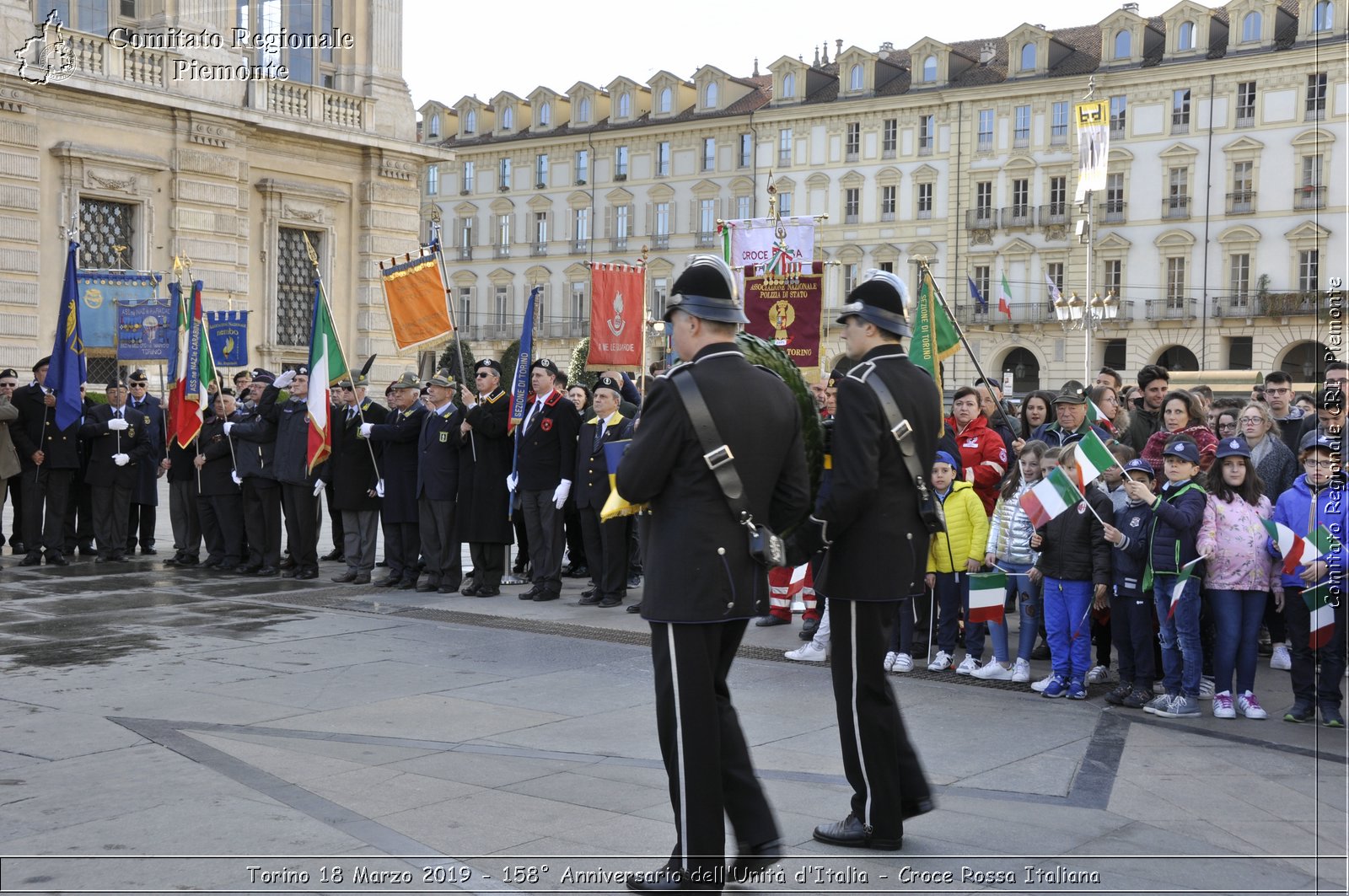 Torino 18 Marzo 2019 - 158 Anniversario dell'Unit d'Italia - Croce Rossa Italiana - Comitato Regionale del Piemonte