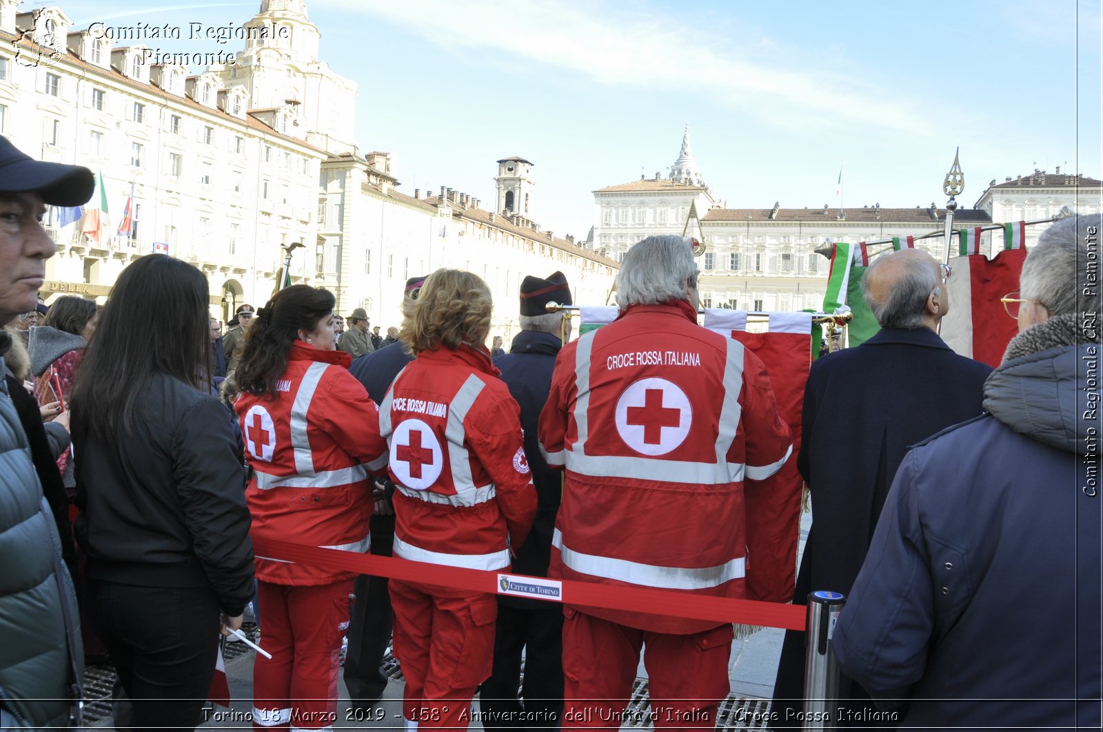 Torino 18 Marzo 2019 - 158 Anniversario dell'Unit d'Italia - Croce Rossa Italiana - Comitato Regionale del Piemonte