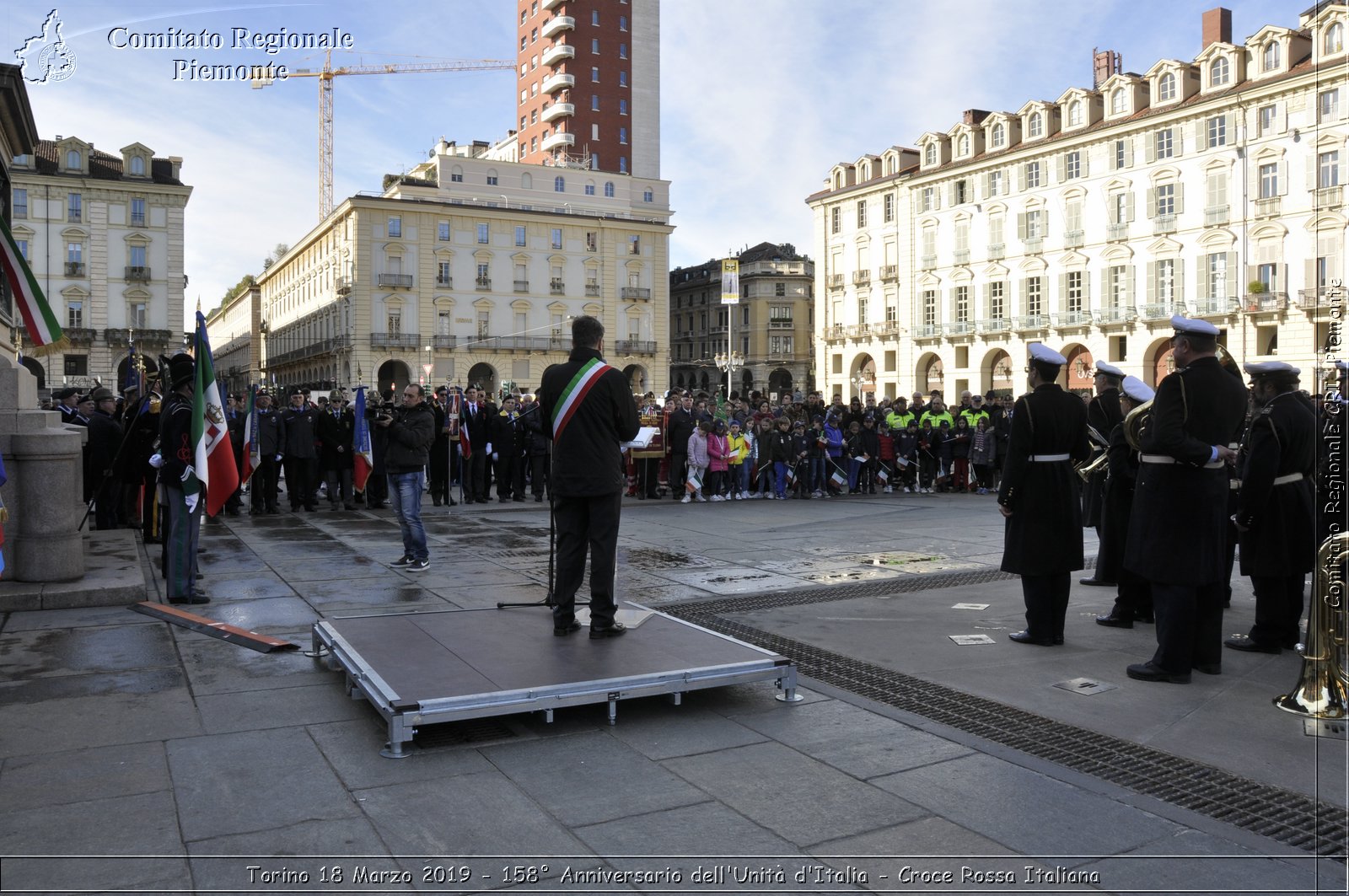 Torino 18 Marzo 2019 - 158 Anniversario dell'Unit d'Italia - Croce Rossa Italiana - Comitato Regionale del Piemonte