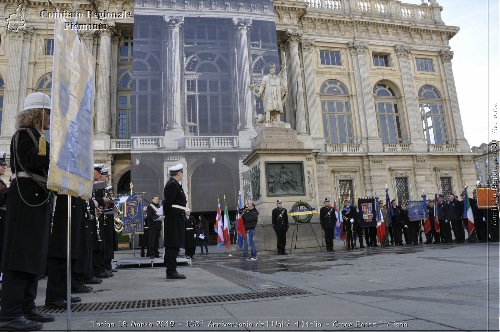 Torino 18 Marzo 2019 - 158 Anniversario dell'Unit d'Italia - Croce Rossa Italiana - Comitato Regionale del Piemonte