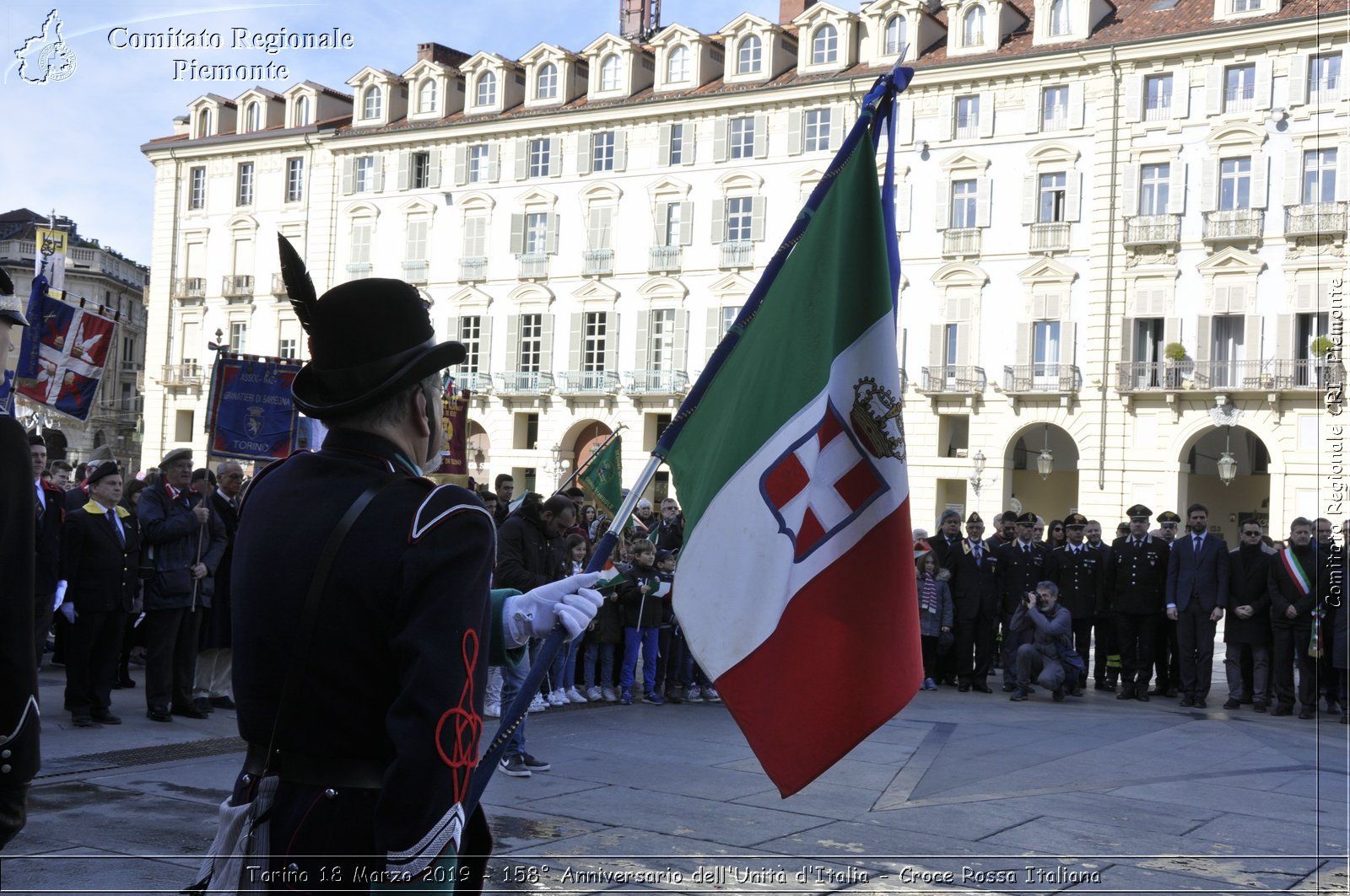 Torino 18 Marzo 2019 - 158 Anniversario dell'Unit d'Italia - Croce Rossa Italiana - Comitato Regionale del Piemonte