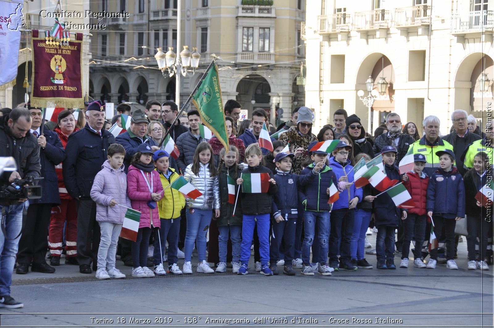 Torino 18 Marzo 2019 - 158 Anniversario dell'Unit d'Italia - Croce Rossa Italiana - Comitato Regionale del Piemonte