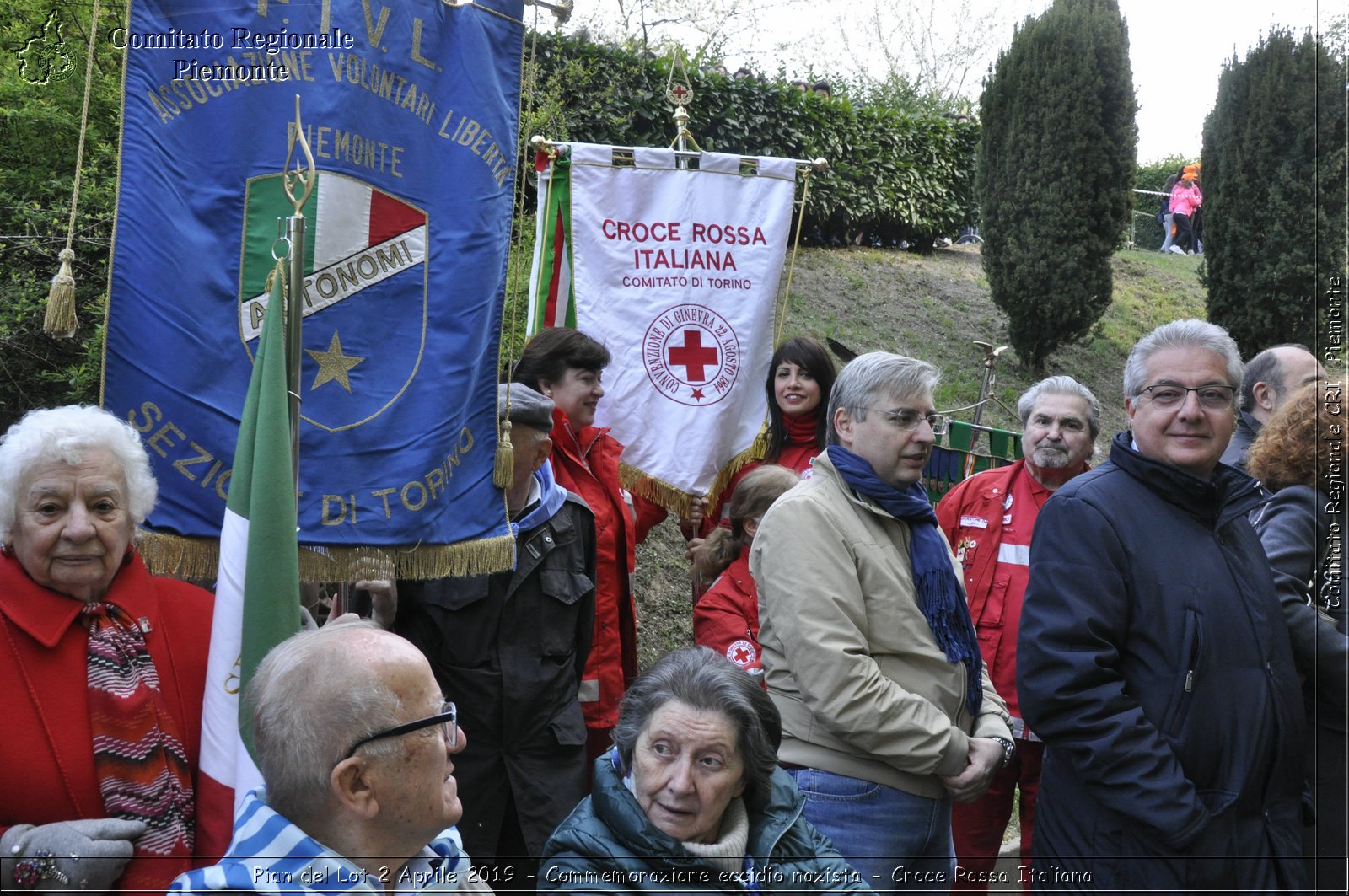 Pian del Lot 2 Aprile 2019 - Commemorazione eccidio nazista - Croce Rossa Italiana - Comitato Regionale del Piemonte