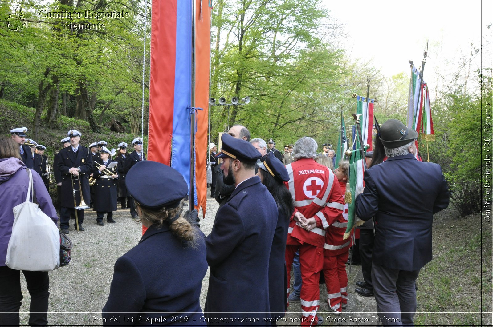 Pian del Lot 2 Aprile 2019 - Commemorazione eccidio nazista - Croce Rossa Italiana - Comitato Regionale del Piemonte