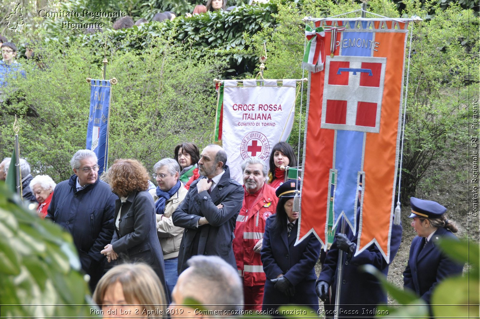 Pian del Lot 2 Aprile 2019 - Commemorazione eccidio nazista - Croce Rossa Italiana - Comitato Regionale del Piemonte