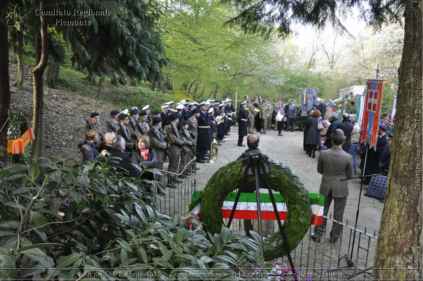 Pian del Lot 2 Aprile 2019 - Commemorazione eccidio nazista - Croce Rossa Italiana - Comitato Regionale del Piemonte