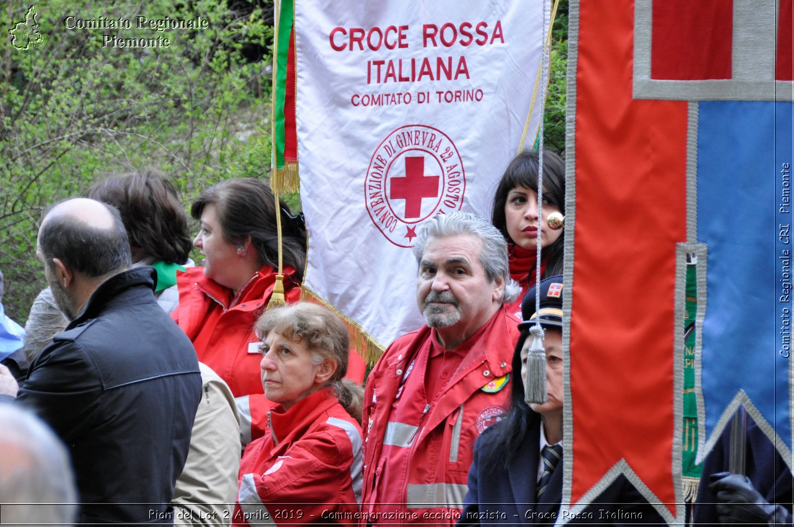 Pian del Lot 2 Aprile 2019 - Commemorazione eccidio nazista - Croce Rossa Italiana - Comitato Regionale del Piemonte