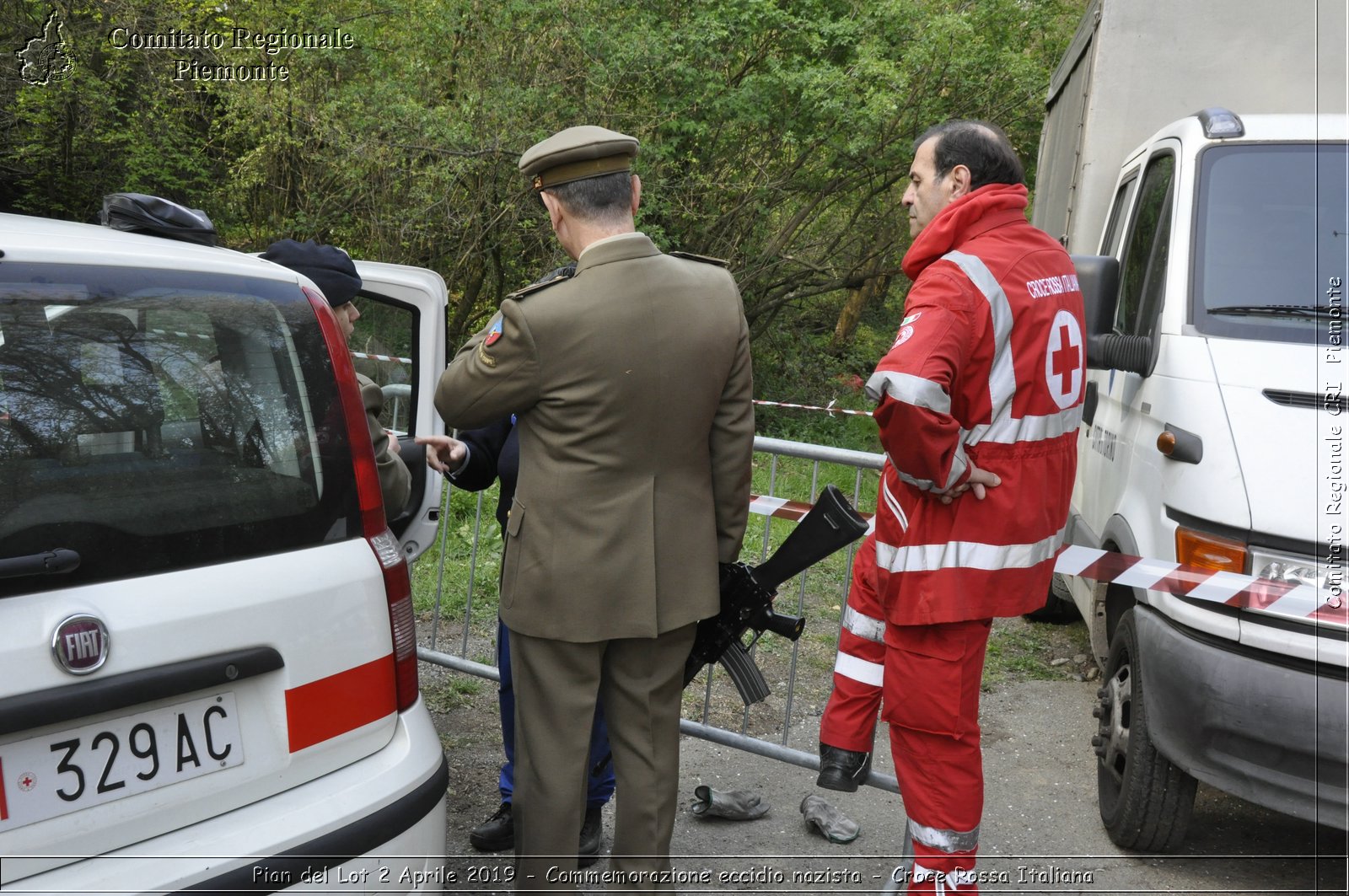 Pian del Lot 2 Aprile 2019 - Commemorazione eccidio nazista - Croce Rossa Italiana - Comitato Regionale del Piemonte