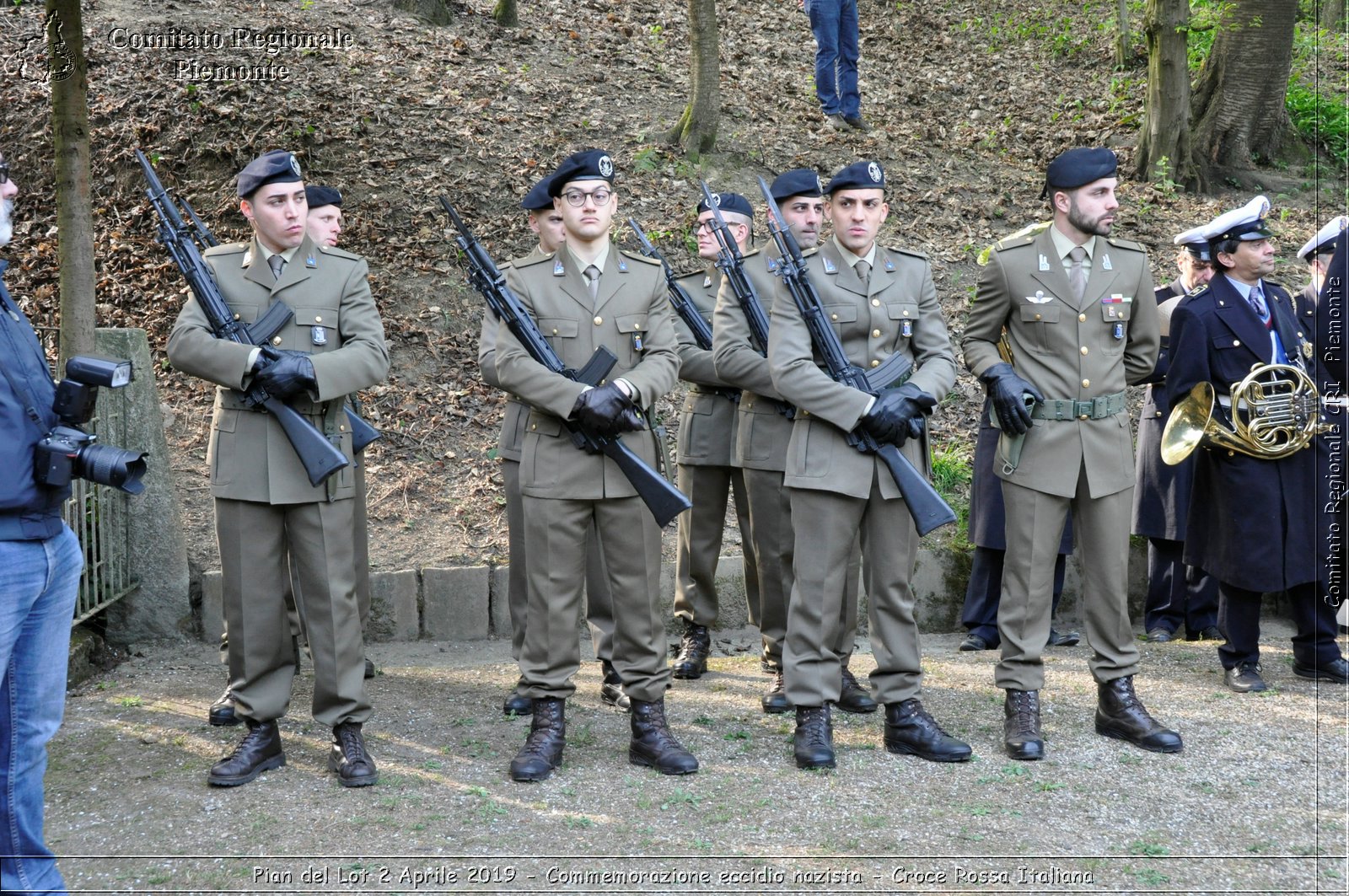 Pian del Lot 2 Aprile 2019 - Commemorazione eccidio nazista - Croce Rossa Italiana - Comitato Regionale del Piemonte