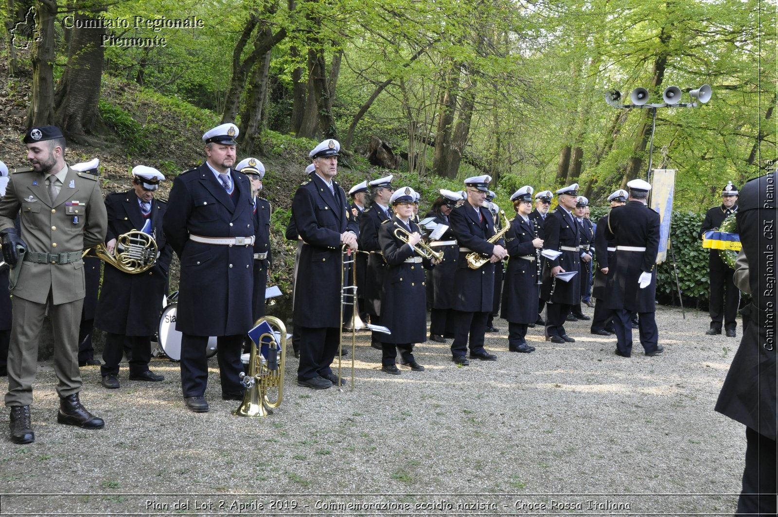 Pian del Lot 2 Aprile 2019 - Commemorazione eccidio nazista - Croce Rossa Italiana - Comitato Regionale del Piemonte