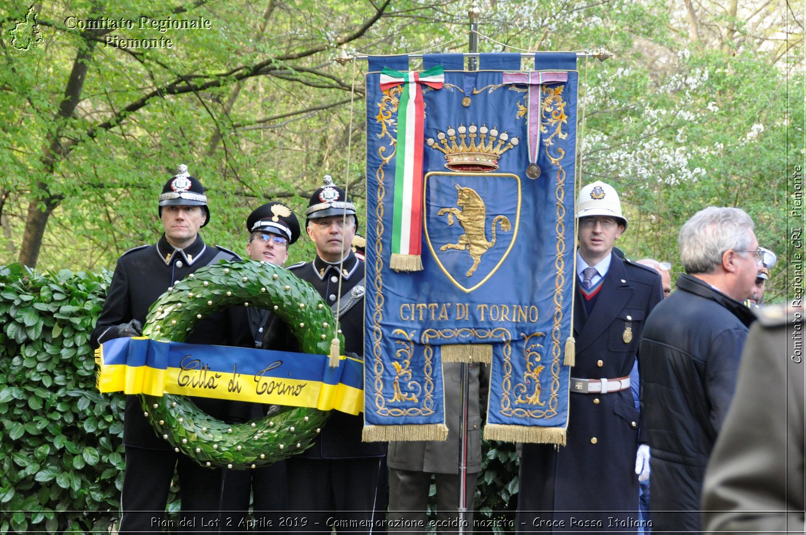 Pian del Lot 2 Aprile 2019 - Commemorazione eccidio nazista - Croce Rossa Italiana - Comitato Regionale del Piemonte