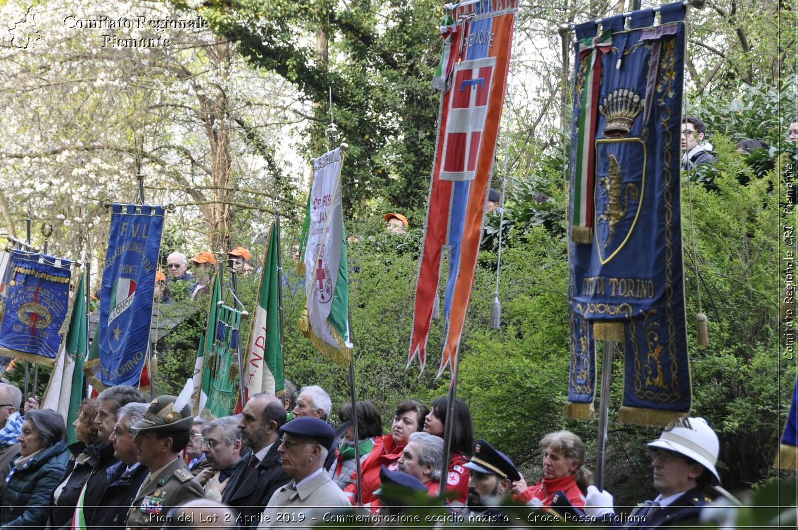 Pian del Lot 2 Aprile 2019 - Commemorazione eccidio nazista - Croce Rossa Italiana - Comitato Regionale del Piemonte