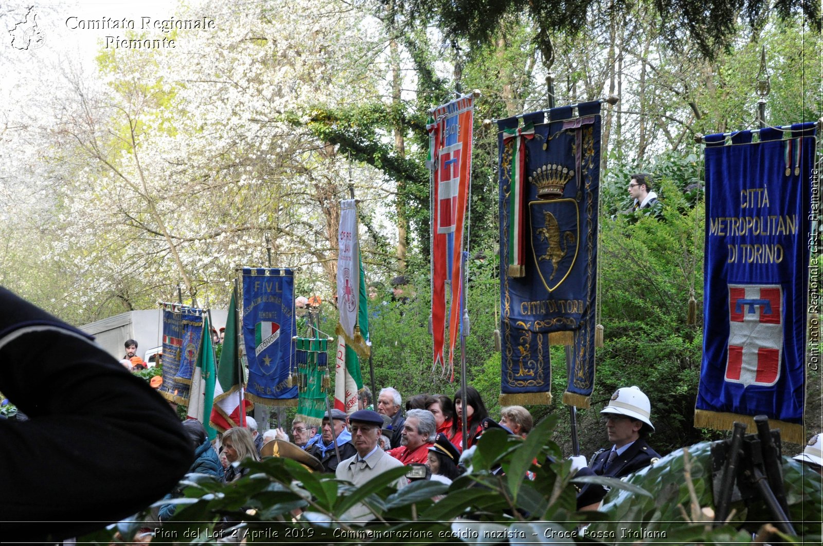 Pian del Lot 2 Aprile 2019 - Commemorazione eccidio nazista - Croce Rossa Italiana - Comitato Regionale del Piemonte