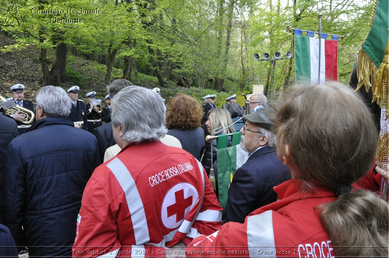 Pian del Lot 2 Aprile 2019 - Commemorazione eccidio nazista - Croce Rossa Italiana - Comitato Regionale del Piemonte