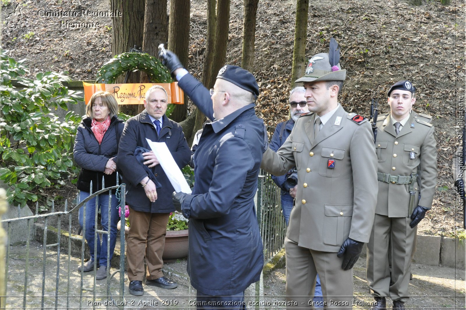 Pian del Lot 2 Aprile 2019 - Commemorazione eccidio nazista - Croce Rossa Italiana - Comitato Regionale del Piemonte