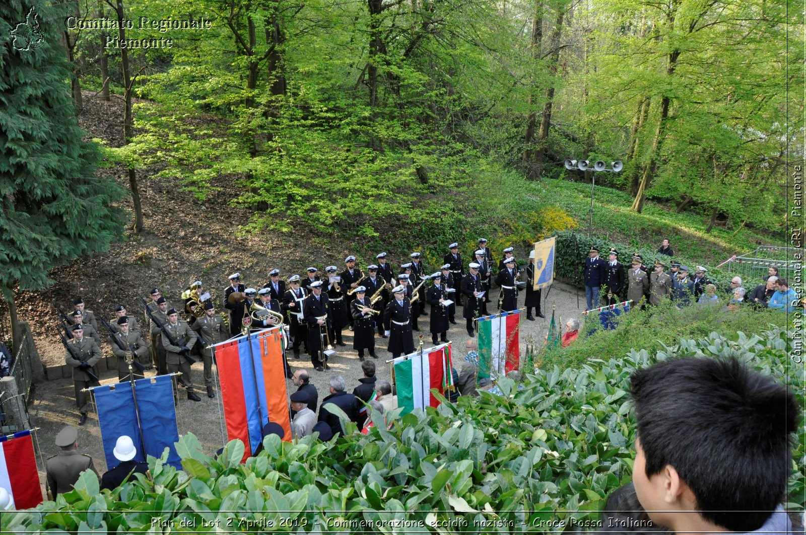 Pian del Lot 2 Aprile 2019 - Commemorazione eccidio nazista - Croce Rossa Italiana - Comitato Regionale del Piemonte