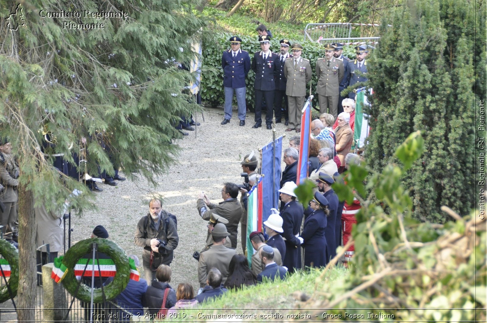 Pian del Lot 2 Aprile 2019 - Commemorazione eccidio nazista - Croce Rossa Italiana - Comitato Regionale del Piemonte