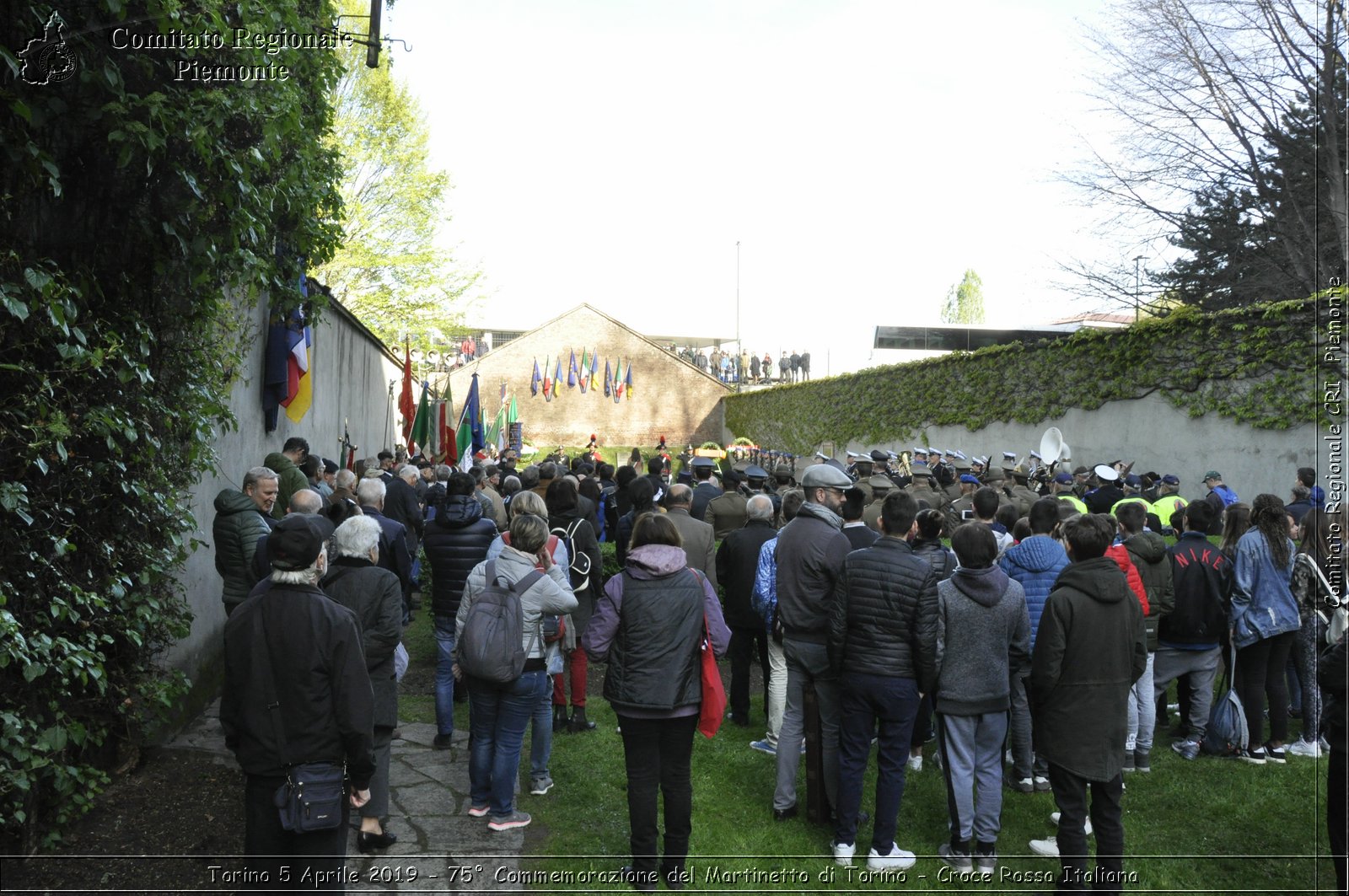 Torino 5 Aprile 2019 - 75 Commemorazione del Martinetto di Torino - Croce Rossa Italiana - Comitato Regionale del Piemonte