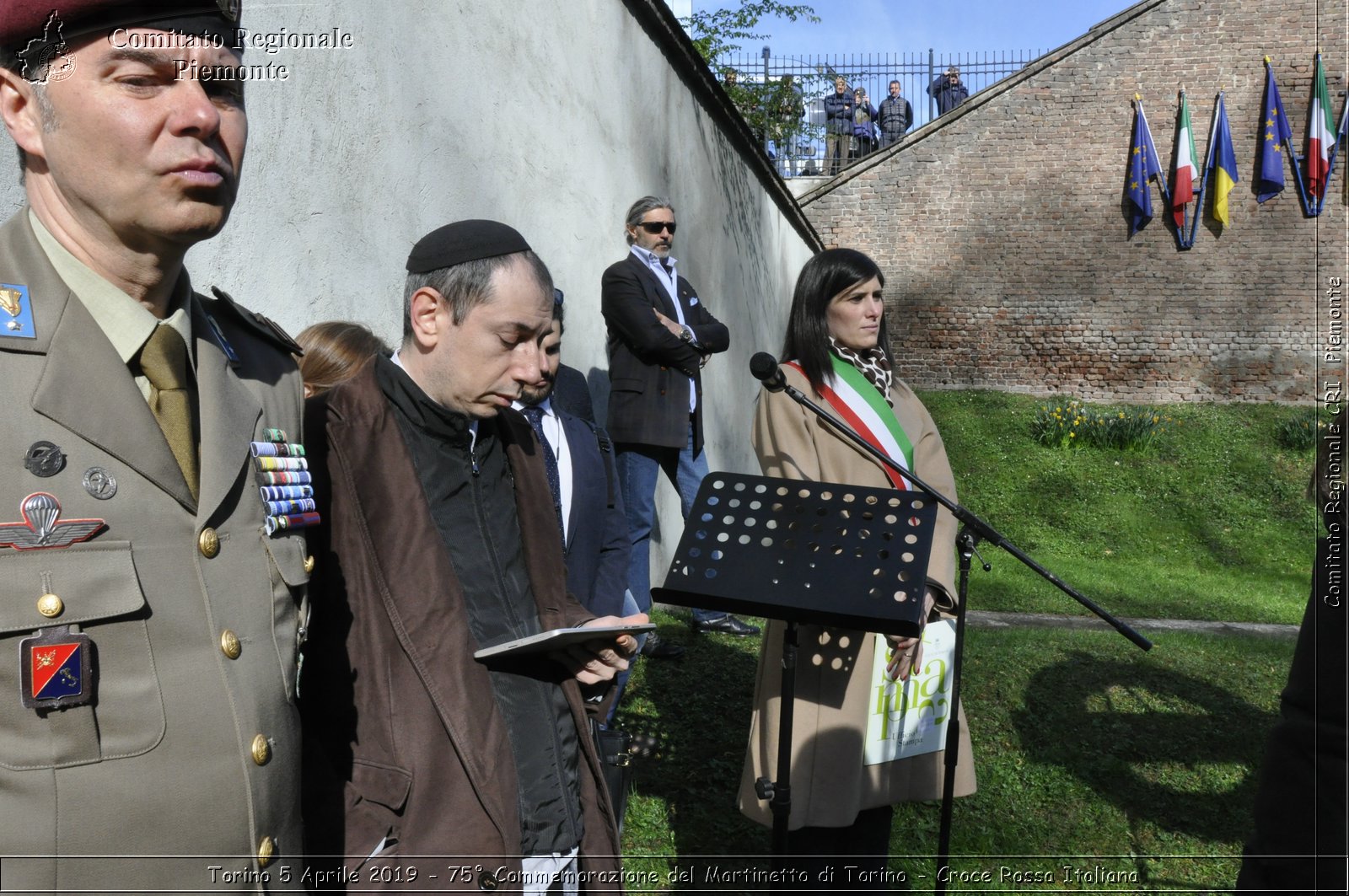 Torino 5 Aprile 2019 - 75 Commemorazione del Martinetto di Torino - Croce Rossa Italiana - Comitato Regionale del Piemonte